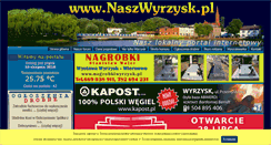 Desktop Screenshot of naszwyrzysk.pl
